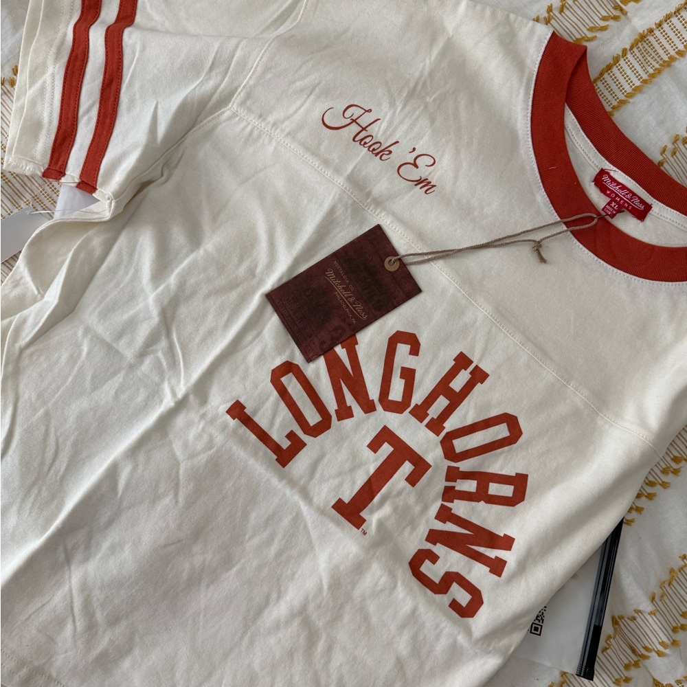 Mitchell & Ness TEXAS LONGHORNS WOMENS XL T SHIRT